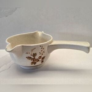 Vintage Royal Doulton Gravy Boat with Handle Lambethware England Ravel LS 1037
